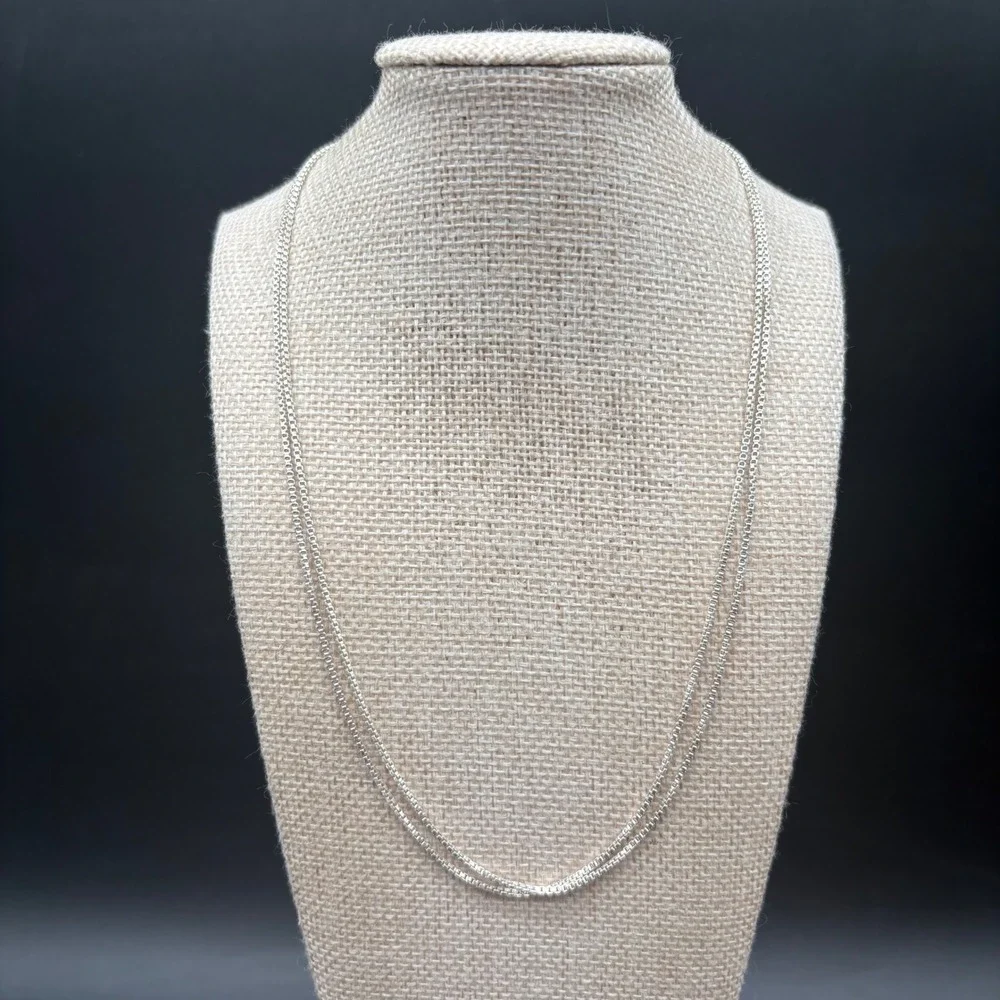 FAS Box Chain Necklace Mens 36